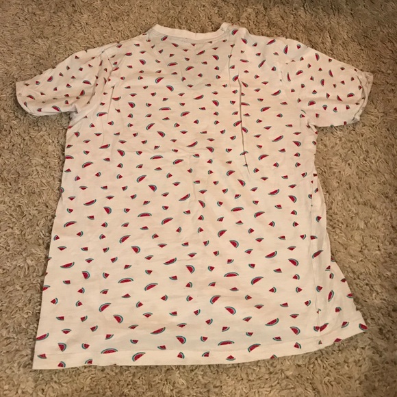 Free Planet - White Watermelon Pattern T-Shirt - M - Picture 8 of 9